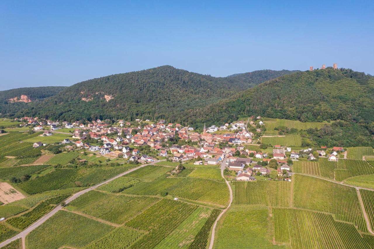 Studio Des 3 Chateaux Husseren-les-Châteaux Exteriér fotografie
